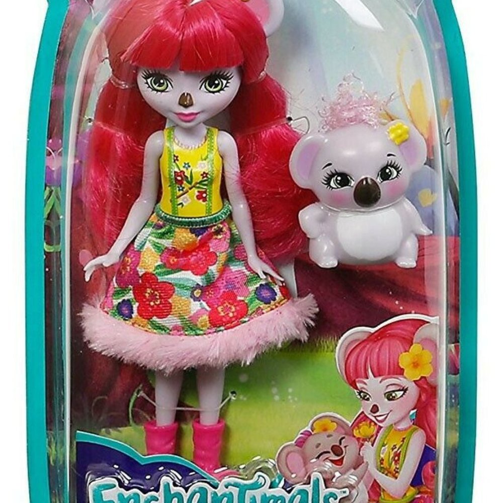 BRAND NEW, IN BOX!!  MATTEL  Enchantimals Karina Koala Doll
